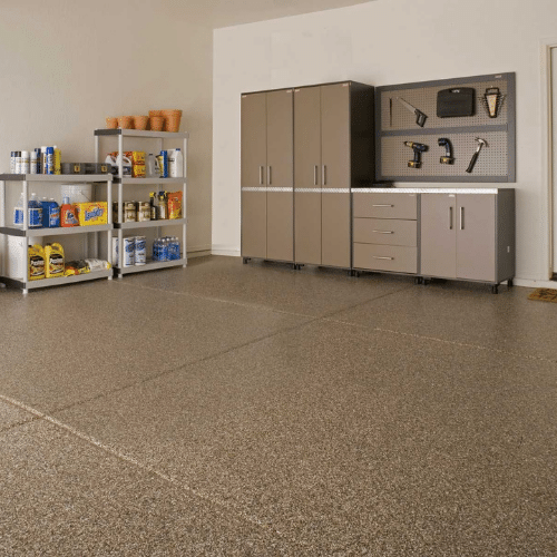cheap garage flooring