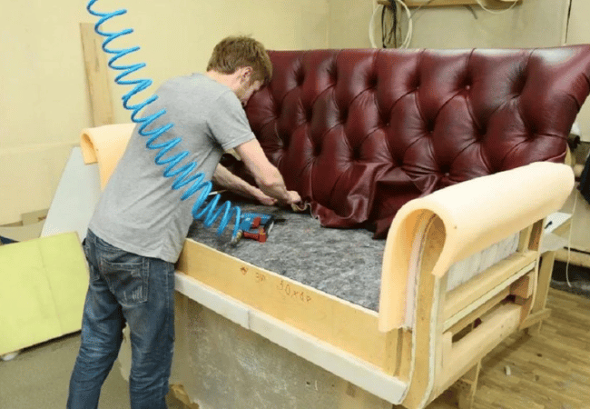 how to repair leather sofa