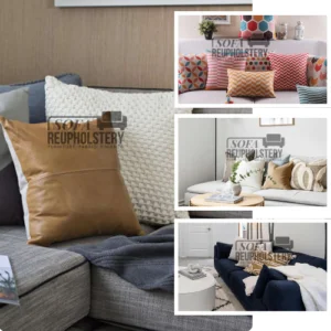brown leather sofas Ajman
